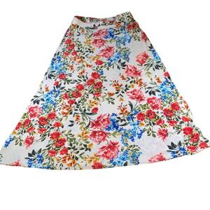 EST. 1946 Women's Floral Maxi Skirt‎ Flowy Comfortable Knit Size L